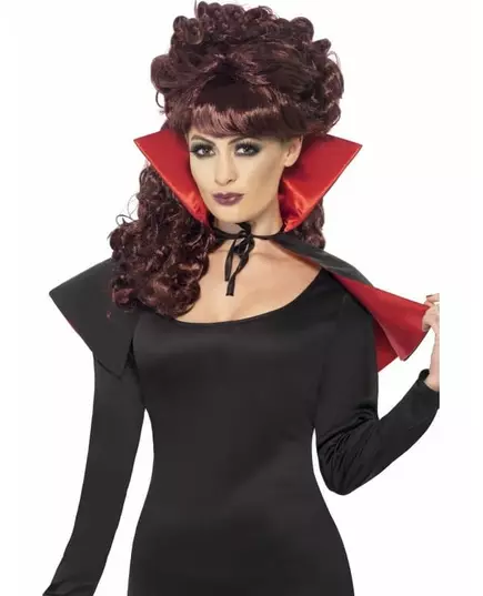 Mini halloween vampieren cape voor dames