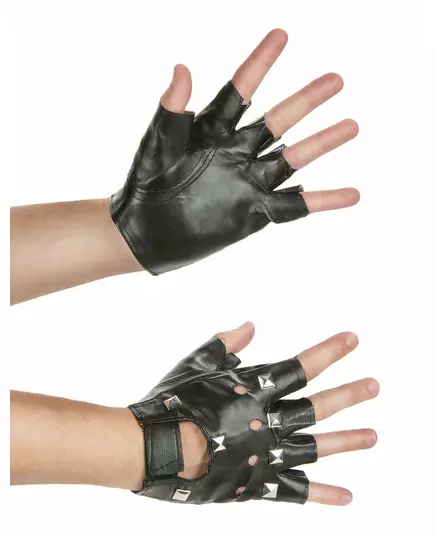 Punkhandschoen zonder vingers
