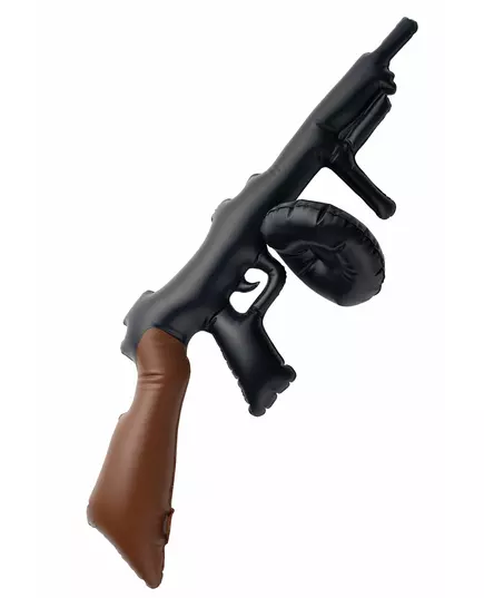 Mitraillette gangster gonflable