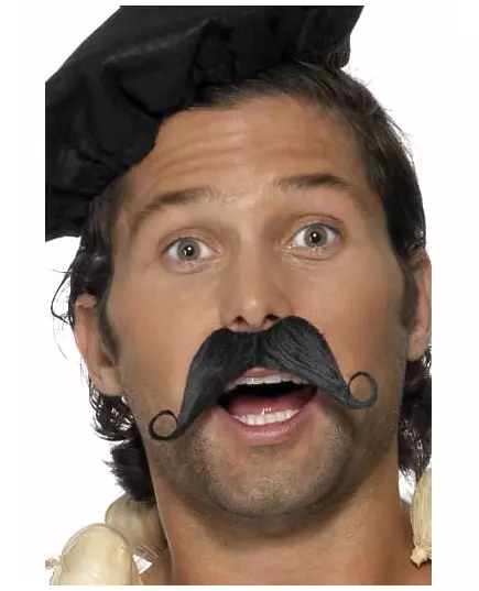 Moustache à la francaise adulte