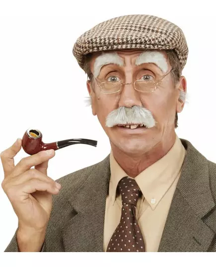 Moustache et sourcils vieillard adulte