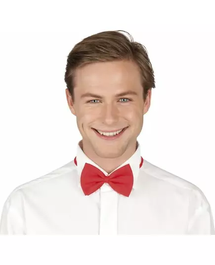 Noeud papillon rouge adulte