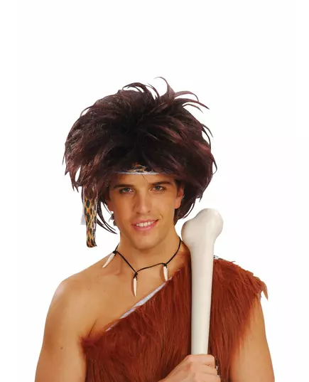 Perruque homme des cavernes