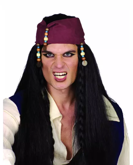 Piratenpruik voor heren