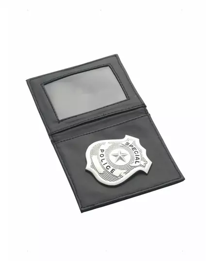Politie portefeuille met penning