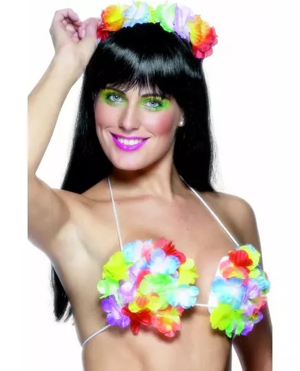 Soutien-gorge coquillage fleur femme