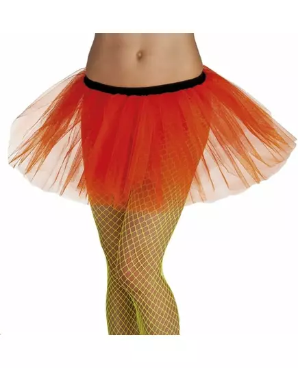 Fluo oranje rok voor volwassenen