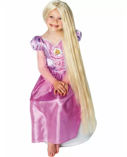 Lichtgevende Rapunzel™ pruik voor meisjes
