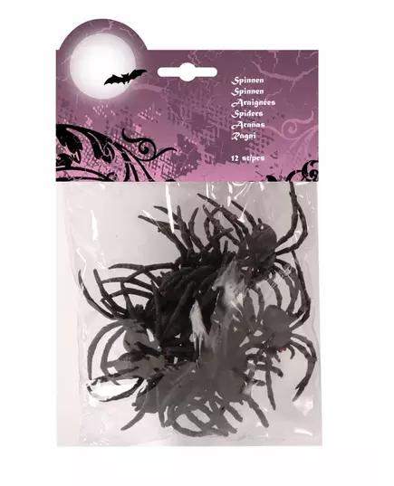 12 Araignées Halloween