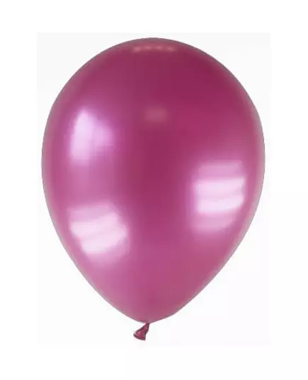12 gemetalliseerde wijnrode ballonnen