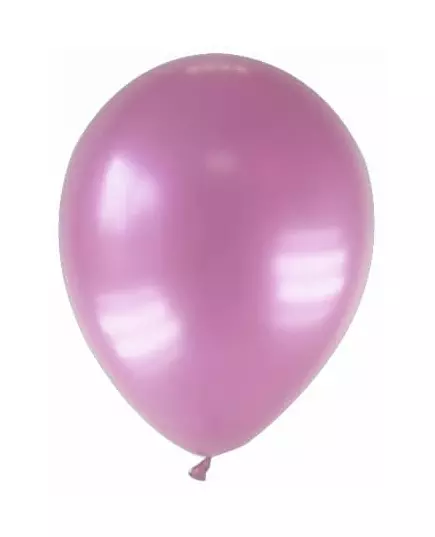 12 gemetalliseerde roze ballonnen