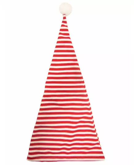 Rood met witte slaapmuts voor volwassenen