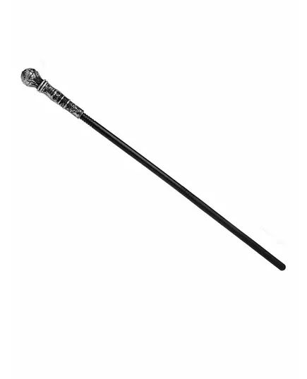Zilverkleurige scepter stok