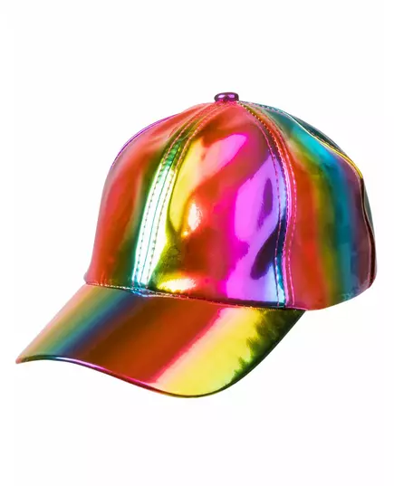 Casquette multicolore iridescente adulte