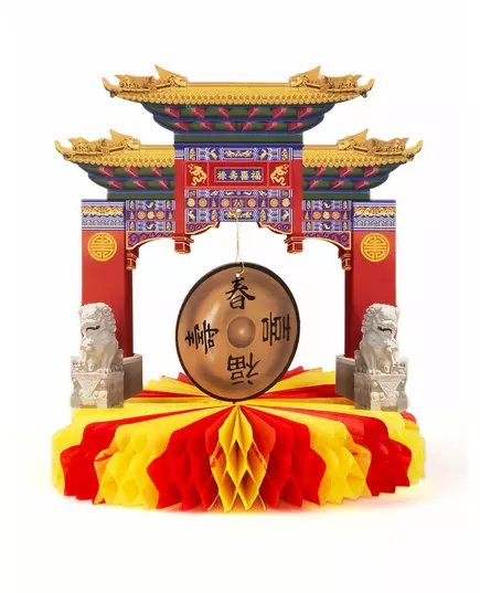 Chinees monument tafelversiering