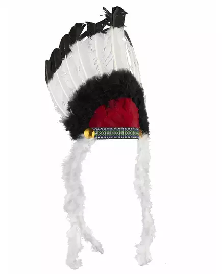 Coiffe indien avec plumes adulte