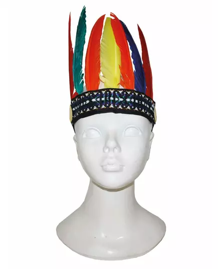 Kleurrijke indianen hoofdband voor kinderen