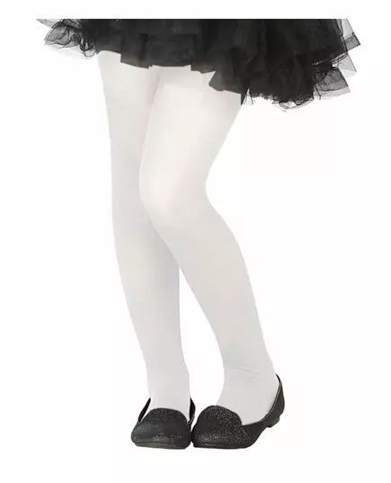 Witte panty voor kinderen