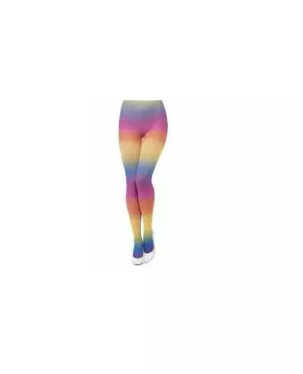 Collants opaques arc-en-ciel femme