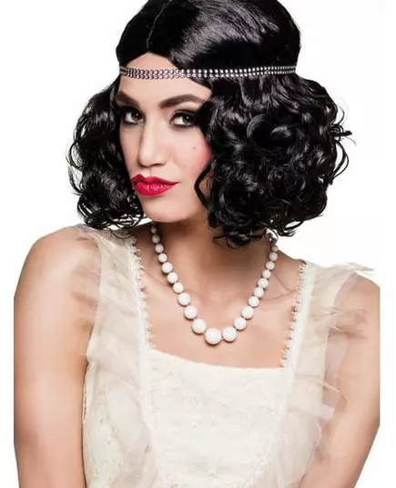 Collier court perles blanches nacrées femme