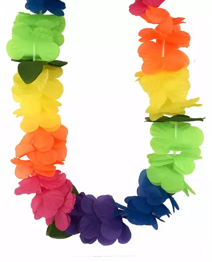 Hawaiiaanse veelkleurige ketting voor volwassenen