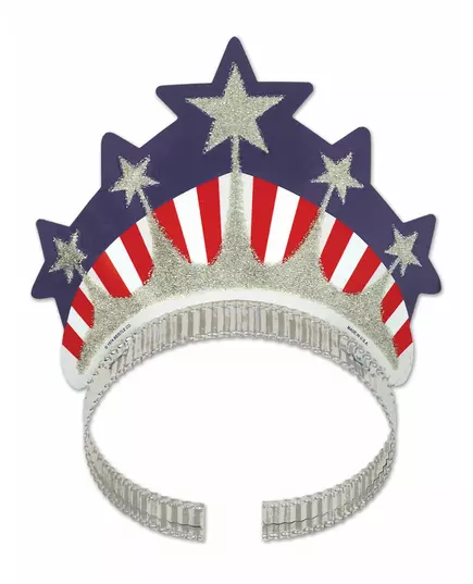 Couronne Miss Liberty pailletée
