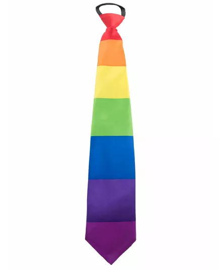 Cravate arc-en-ciel adulte