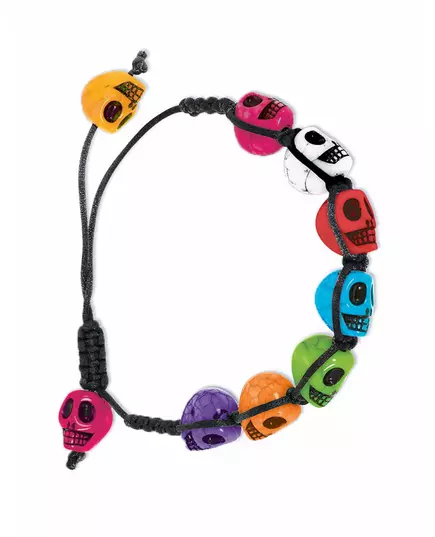 Veelkleurige Dia de los Muertos armband