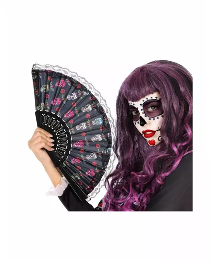 Dia de los Muertos waaier van kant