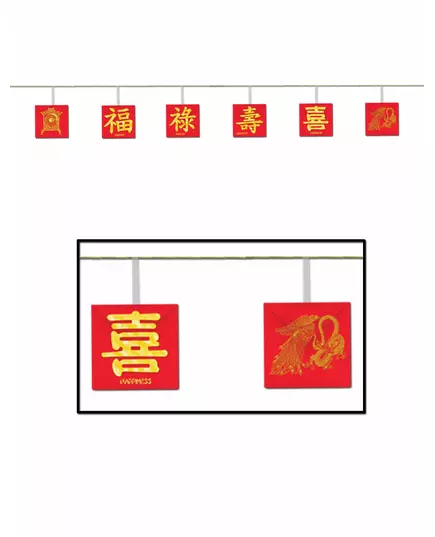 Chinees Nieuwjaar slingers