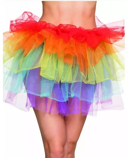 Jupon multicolore femme