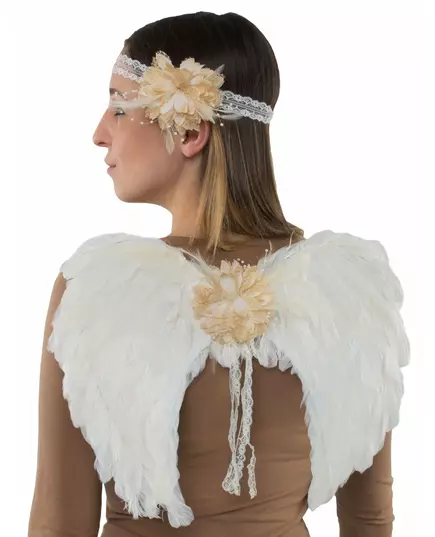 Kit ailes d'ange et bandeau adulte