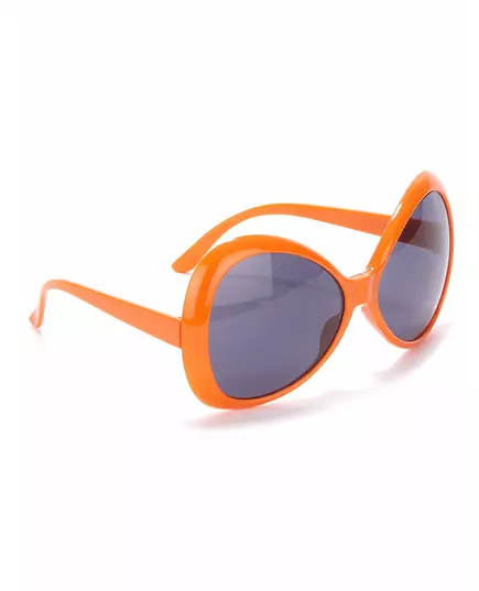 Lunettes disco adulte orange