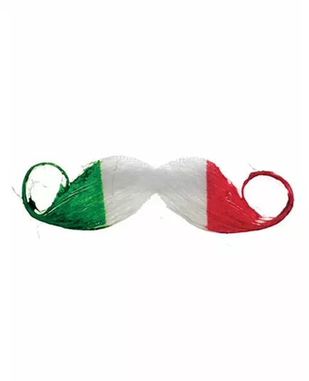 Moustache supporter Italie adulte