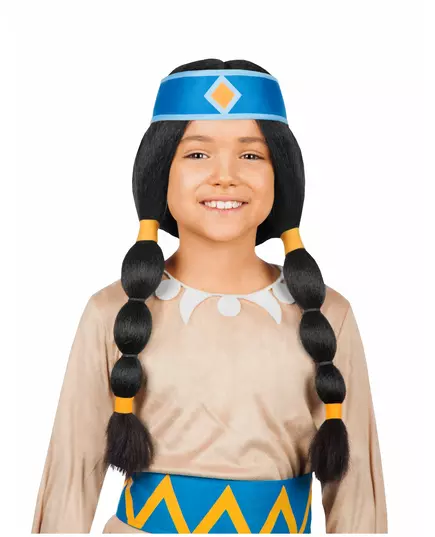 Yakari™ Arc-en-Ciel pruik voor kinderen