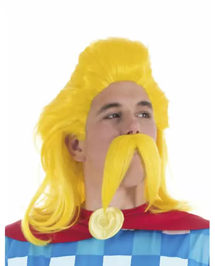 Kakofonix™ Asterix en Obelix™ pruik en snor