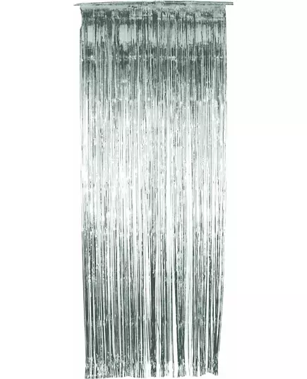 Rideau scintillant argent 91 x 244 cm