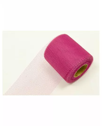 Fuchsia roze rol tule