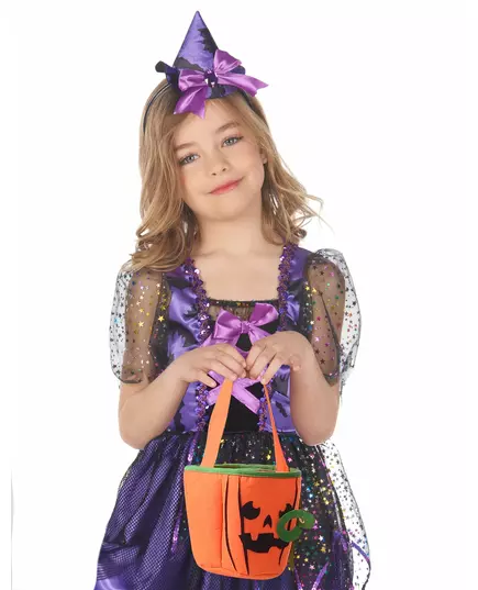 Sac Halloween citrouille terrifiante enfant