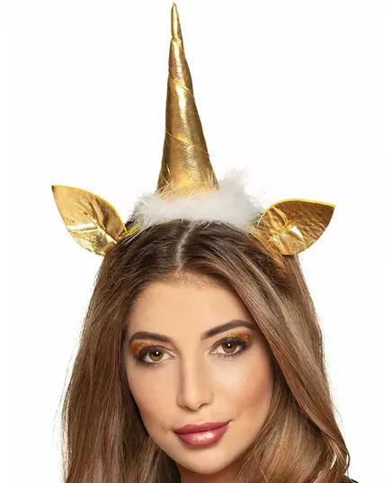Serre-tête licorne or adulte
