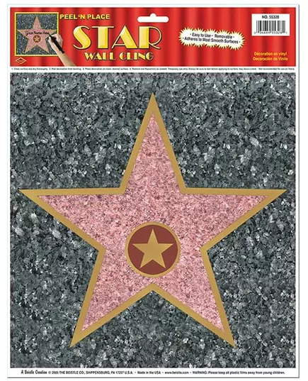 Muurversiering Walk of Fame
