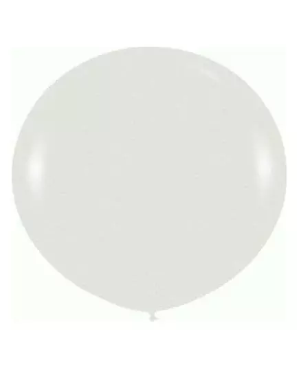 Ballon géant en latex blanc 80 cm