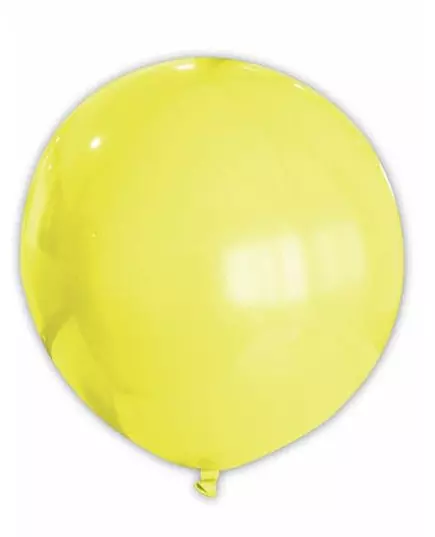 Reusachtige gele ballon