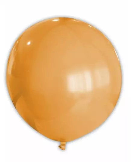 Reusachtige oranje ballon