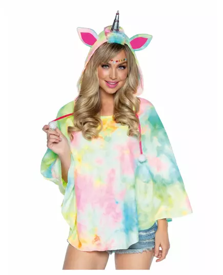 Tunique à capuche licorne femme