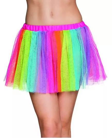 Tutu arc-en-ciel femme