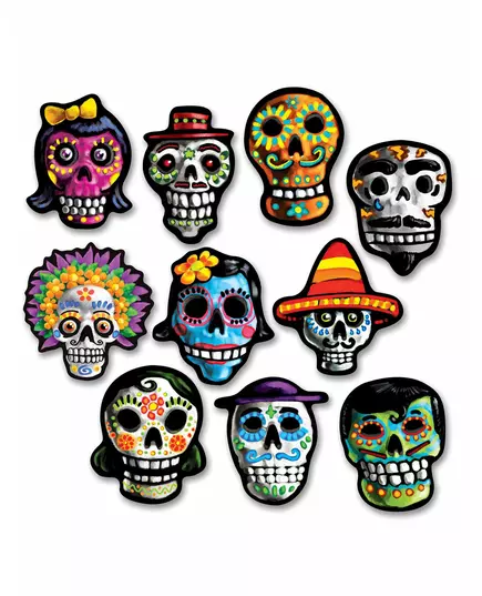 Set Dia de Los Muertos versieringen