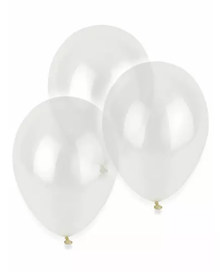 Set van 12 doorschijnende ballonnen