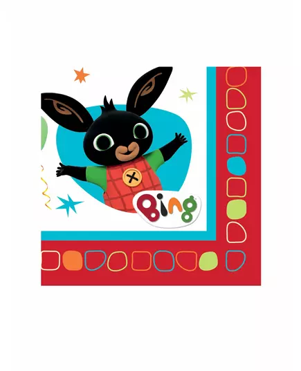 16 Serviettes en papier Bing™ 33 x 33 cm