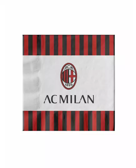 20 papieren AC Milan™ servetten